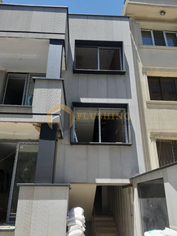 نمونه پروژههای اجرا شده فلاشینگ ساز 9 اجرای فلاشینگ نما در خیابان مطهری تهران