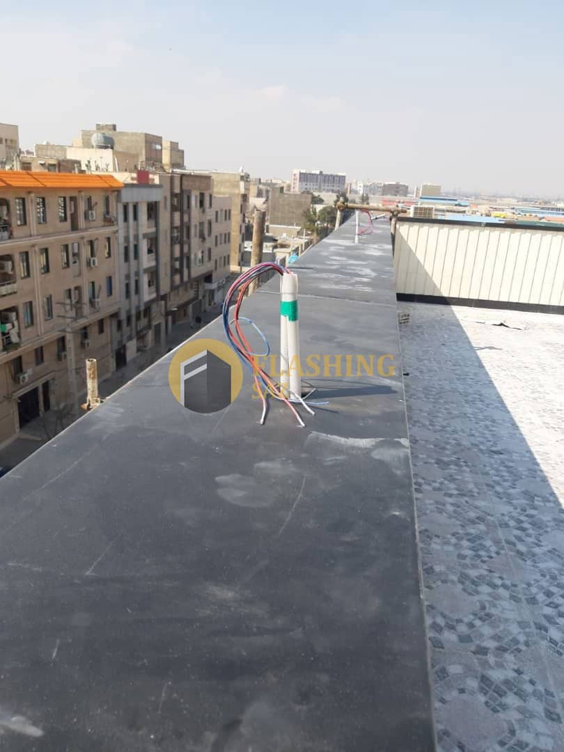 اجرای فلاشینگ نمای ساختمان در باقرشهر 6 فلاشینگ بام ساختمان در باقرشهر